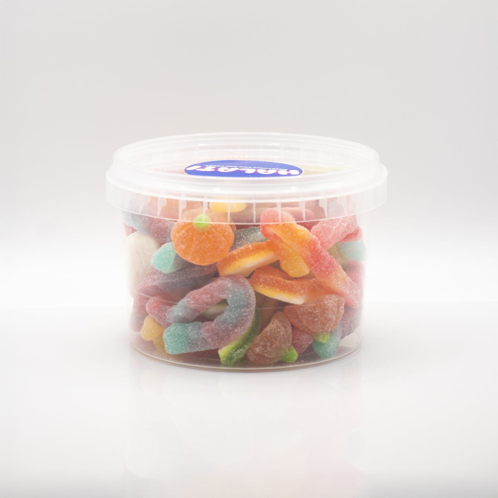 HALATI tub of sour gummy worms