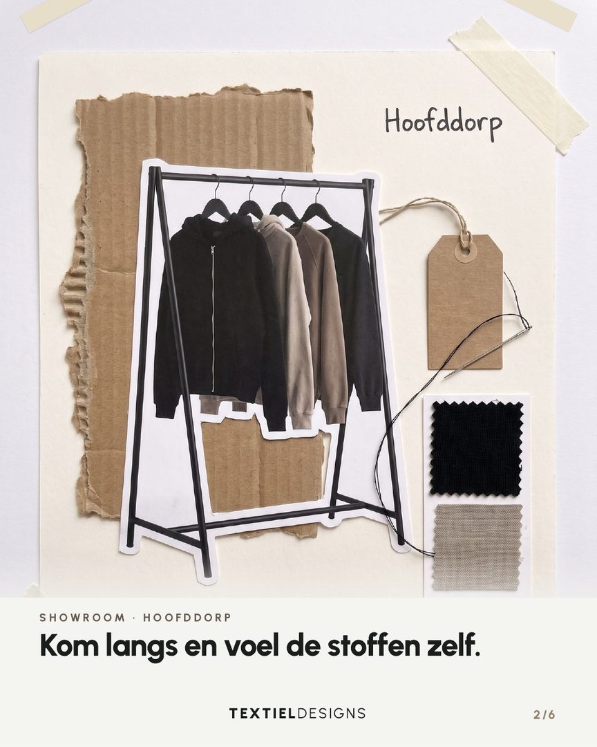 Textiel Designs carousel 'Wie zijn wij', slide 2 of 6