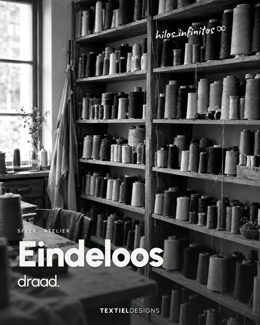 Textiel Designs Instagram post: Endless thread